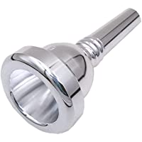 Missmore Boquilla de trombón 6 1 - 2AL- boquilla de barítono y eufonio- plateada
